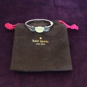 kate spade Jewelry - Never Worn! kate spade three stone hinged bangle kate spade Jewelry - Never Worn! kate spade three stone hinged bangle